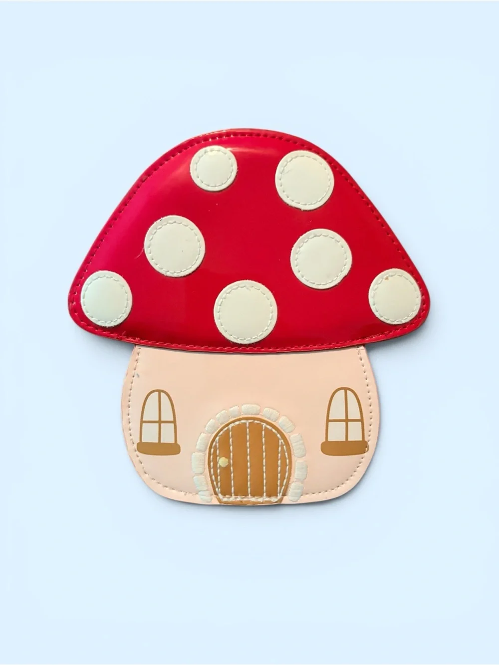 🎀 Gymboree Red and Blush Mushroom Mini Purse